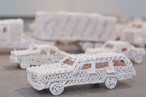 Susan Graham ceramic porcelain cars vehicles