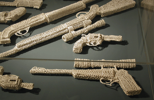 Susan
                                              Graham Porcelain Gun
                                              Sculptures